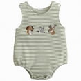 thumbnail image 1 of enyan Unisex Baby Boy Girl Bodysuits Cotton Casual New Born Clothes Comfort Infant Outfit Essentials Baby Clothes Unisex,Green,0-3 Months, 1 of 7