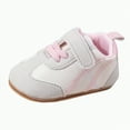 thumbnail image 1 of enyan Walking Shoes For Babies B'aby Boy Girl Non-Skid Indoor Infant Walking Shoes Breathable Warm Elastic Sock Shoes with Sole Protect Toes Outdoor Sneakers Pink,Size 5, 1 of 7