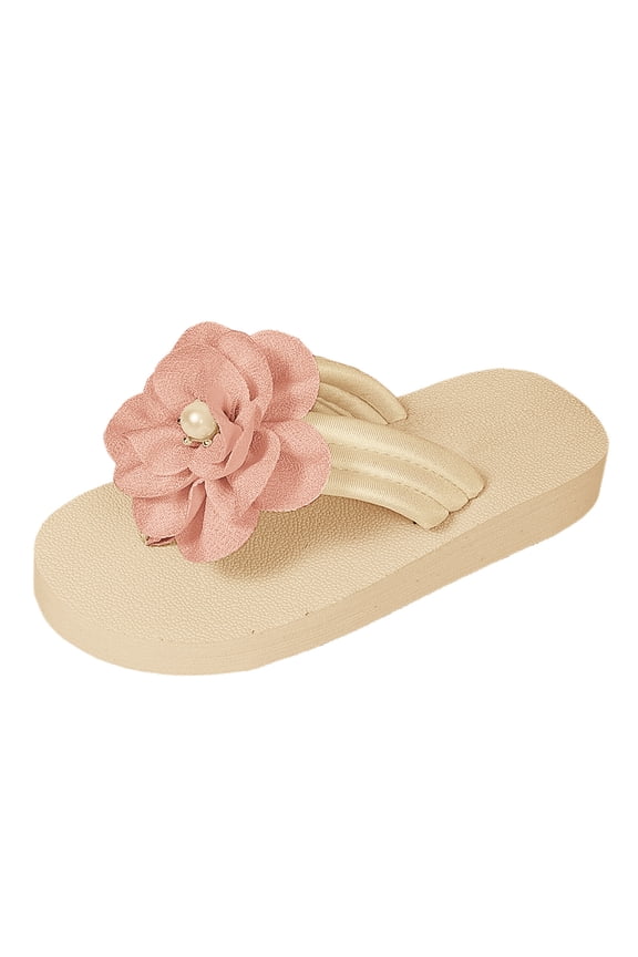 Women's Arch Support Yoga Mat Comfortable Summer Beach Walking Thong Cushion Sandals Slip On Indoor Outdoor Sandals Women,Pink,Size 7.5