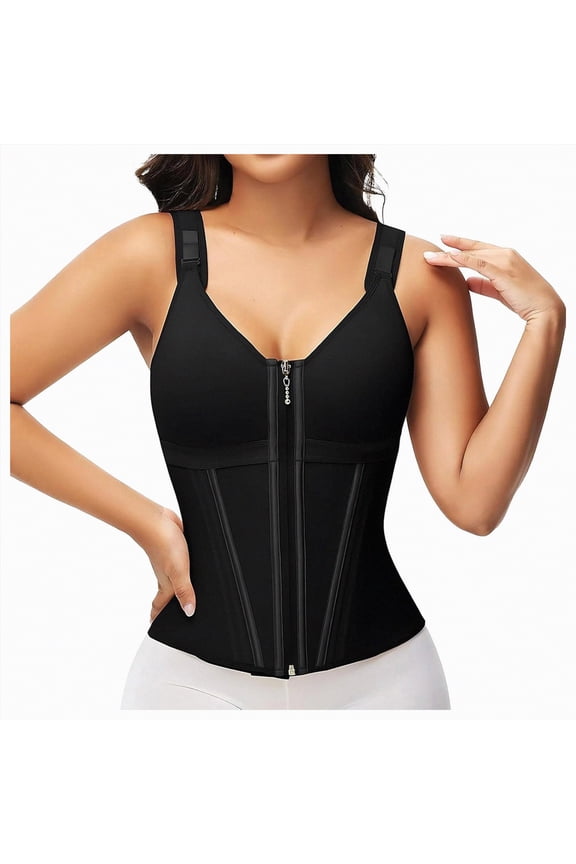 Women's Seamless Shapewear Bodysuit Tummy Control Body Shaper Waist Snatching Body Suit Black,XS
