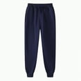 thumbnail image 1 of enyan Women'sWide Leg Sweatpants Sweatpants Women with Pockets Lounge Pajama Travel Pants Work Joggers Fall Clothes Winter Outfits 2025 Navy,XXL, 1 of 6