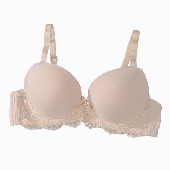 enyan Womens Bra Bras for Women No Underwire Wave Push Up Wireless Bra Seamless Bras Full Coverage Bralettes Lift Everyday Bras Khaki,XL