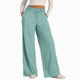 thumbnail image 1 of enyan Womens Sweatpants with Pockets, Terry Womens Joggers or Cuffed Leg Sweats Sweatpant for Women Mint Green,XXL, 1 of 7