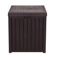 thumbnail image 1 of enyopro 51 Gallon Garden Storage Box, Deck Box Storage Containers for Furniture Cushions, Tools and Water Toys, Small Deck Box with Lid, Waterproof and Lockable, JA3245, 1 of 9
