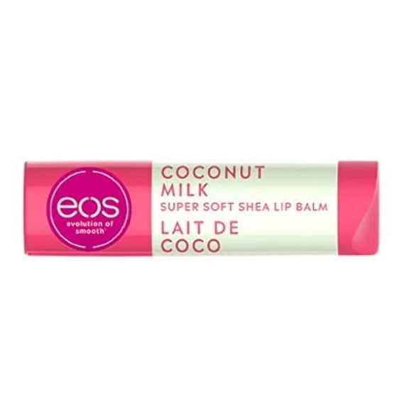 eos 100% Natural Lip Balm Stick, Made for Sensitive Skin, Coconut Milk, 0.14 oz
