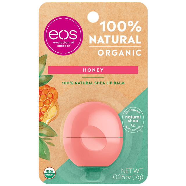 eos 100% Natural & Organic Lip Balm Sphere - Honey | 0.25 oz