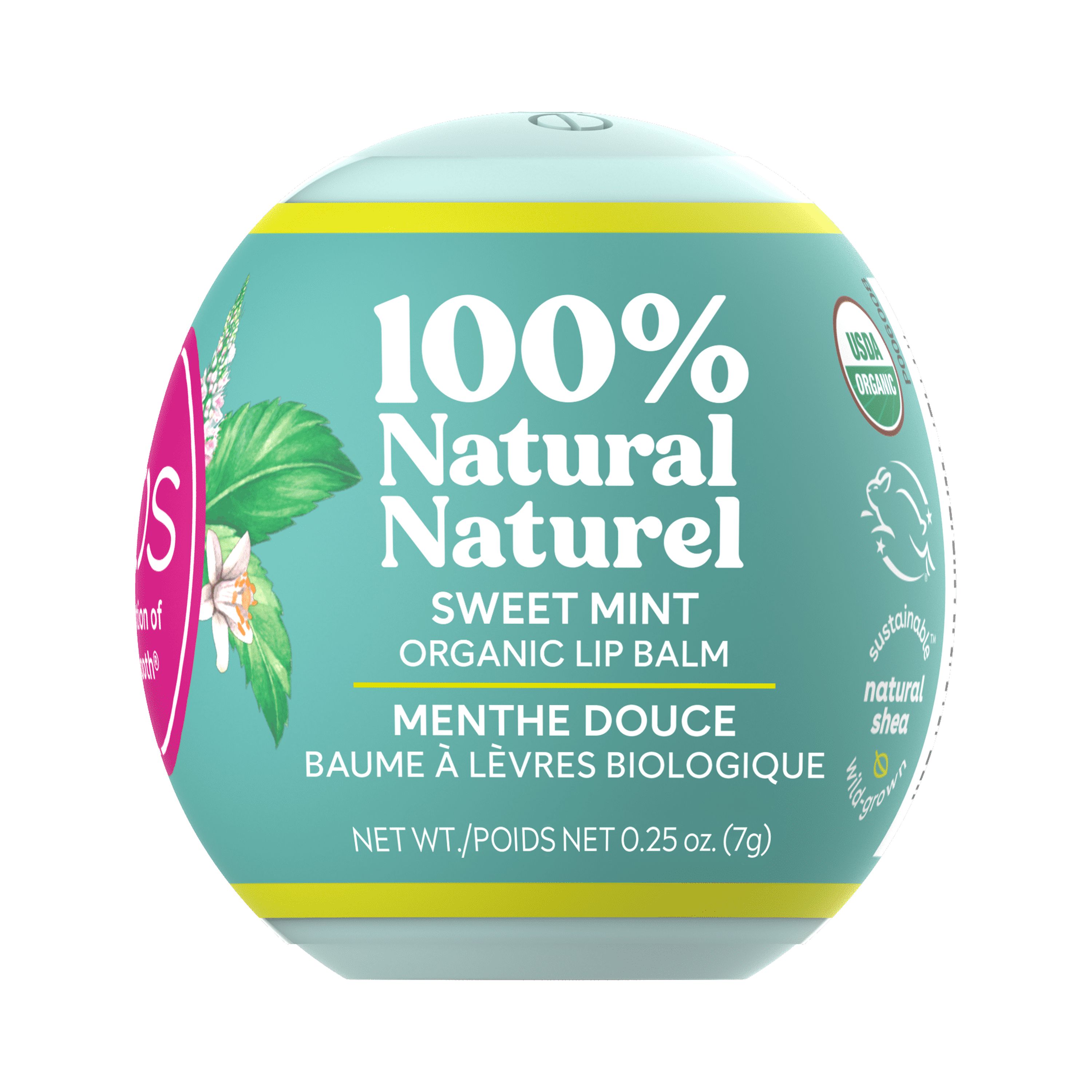 eos 100% Natural & Organic Lip Balm Sphere - Sweet Mint | 0.25 oz - image 1 of 10