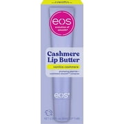 eos Cashmere Lip Butter, Vanilla Cashmere, Smooth & Hydrating Lip Butter with Peptides, 0.35 fl oz