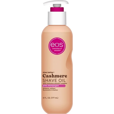 eos Cashmere Shave Oil - Pink Champagne - 6 fl oz