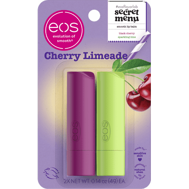 eos Cherry Limeade Lip Balm Stick - 0.28oz/2pk