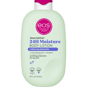 eos Shea Better Body Lotion- Creme de Pistachio, Soothes Dry Skin, 16 fl oz