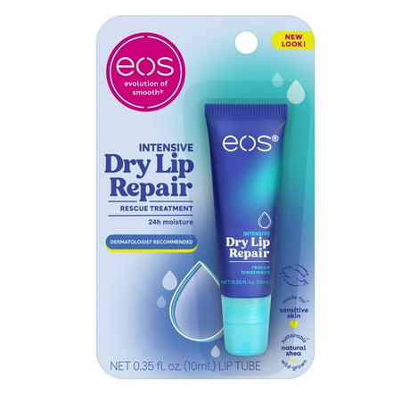 eos Hero Lip Repair, Extra Dry 24HR Treatment, Overnight Moisture, 0.35 fl oz