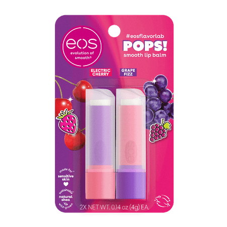 EOS Electric Cherry/Grape Fizz Stick 2pk Blister