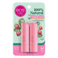 thumbnail image 1 of eos Organic Stick Lip Balm, Strawberry Sorbet, 2 Count, 1 of 8