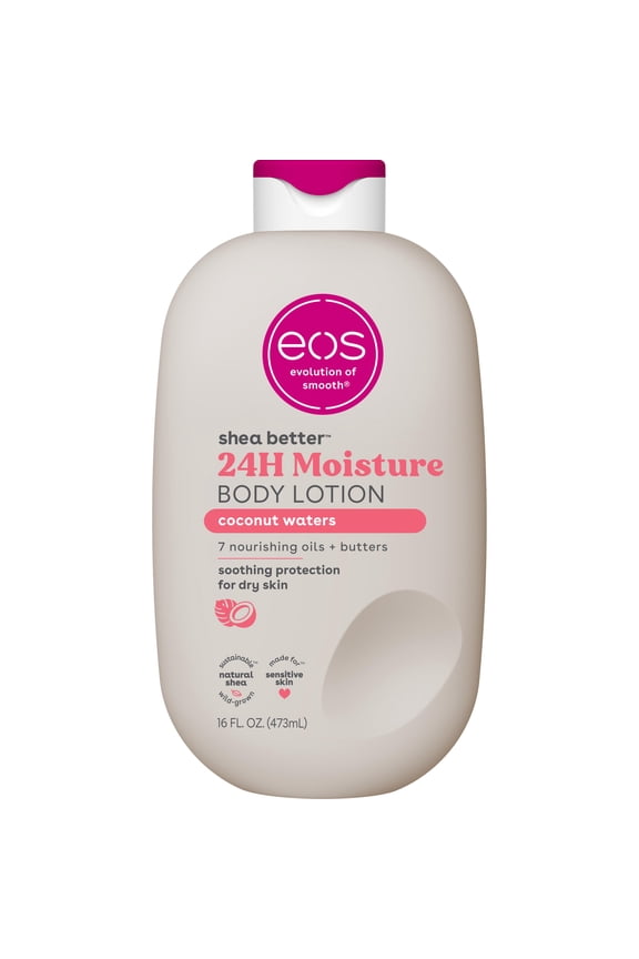 Shea Better Body Lotion - Coconut Waters, Made for Dryness, 16 fl oz.
