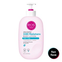 eos Shea Better Body Lotion Coconut Waters, Soothes Dry Skin, 16 fl oz