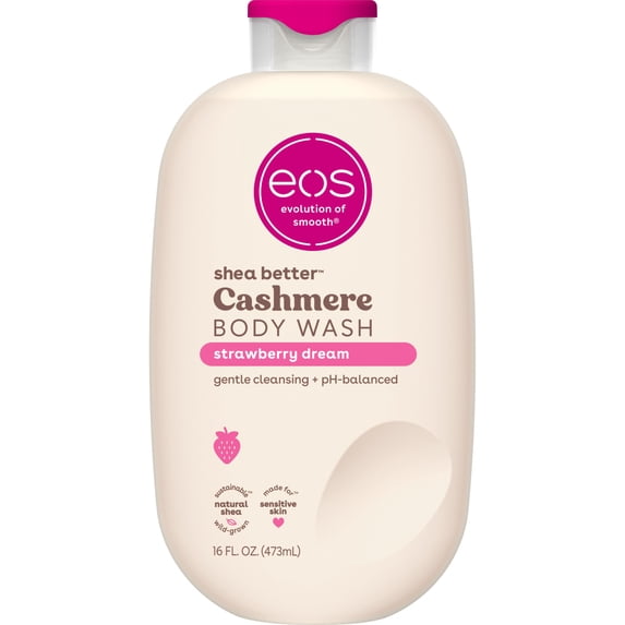 eos Shea Better Cashmere Body Wash - Strawberry Dream - 16 fl oz