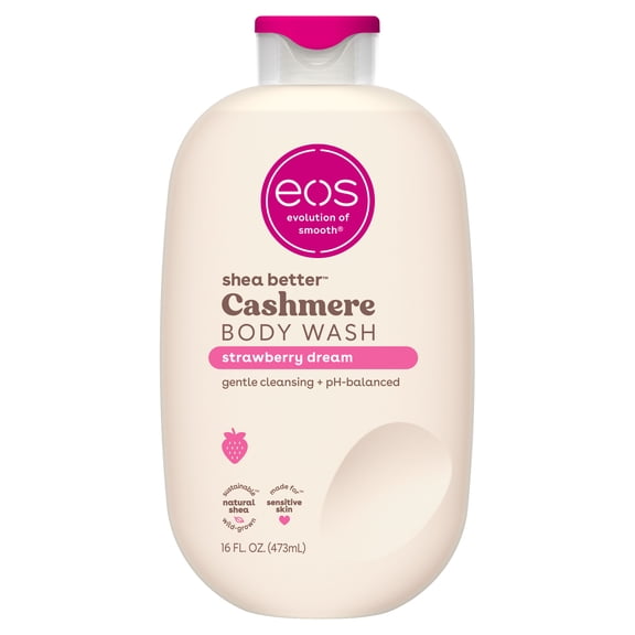 eos Shea Better Cashmere Body Wash - Strawberry Dream - 16 fl oz