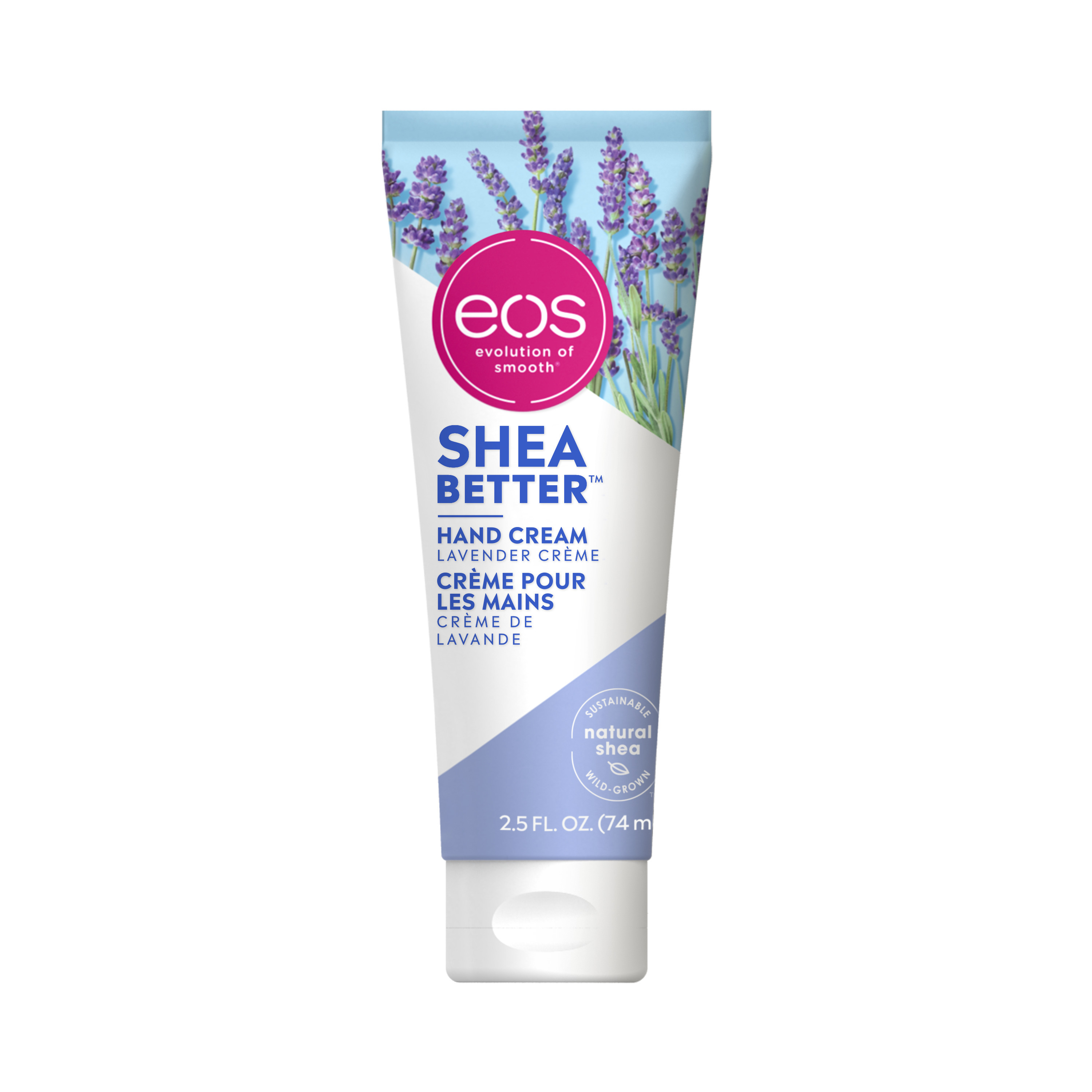 eos Shea Better Hand Cream - Lavender , 24-Hour Moisture Lasts Through Hand Washing , 2.5 oz - image 1 of 8