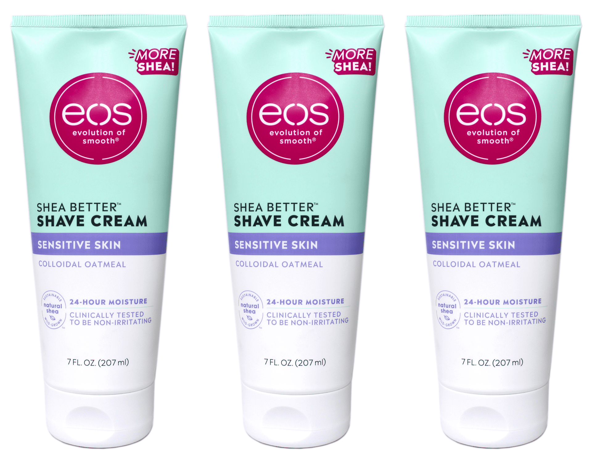 eos Shea Better Shave Cream Sensitive Skin Colloidal Oatmeal 7 fl oz