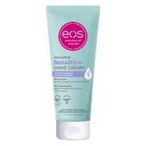eos Shea Better Womens Shaving Cream, Sensitive Skin, Fragrance Free, 7 fl oz