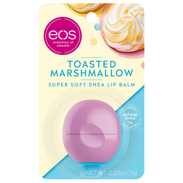 eos Super Soft Shea Lip Balm Sphere - Toasted Marshmallow | 0.25 oz