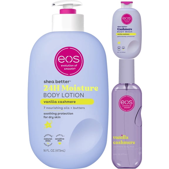 eos Shea Better Vanilla Cashmere Bundle Including NEW Body Mist