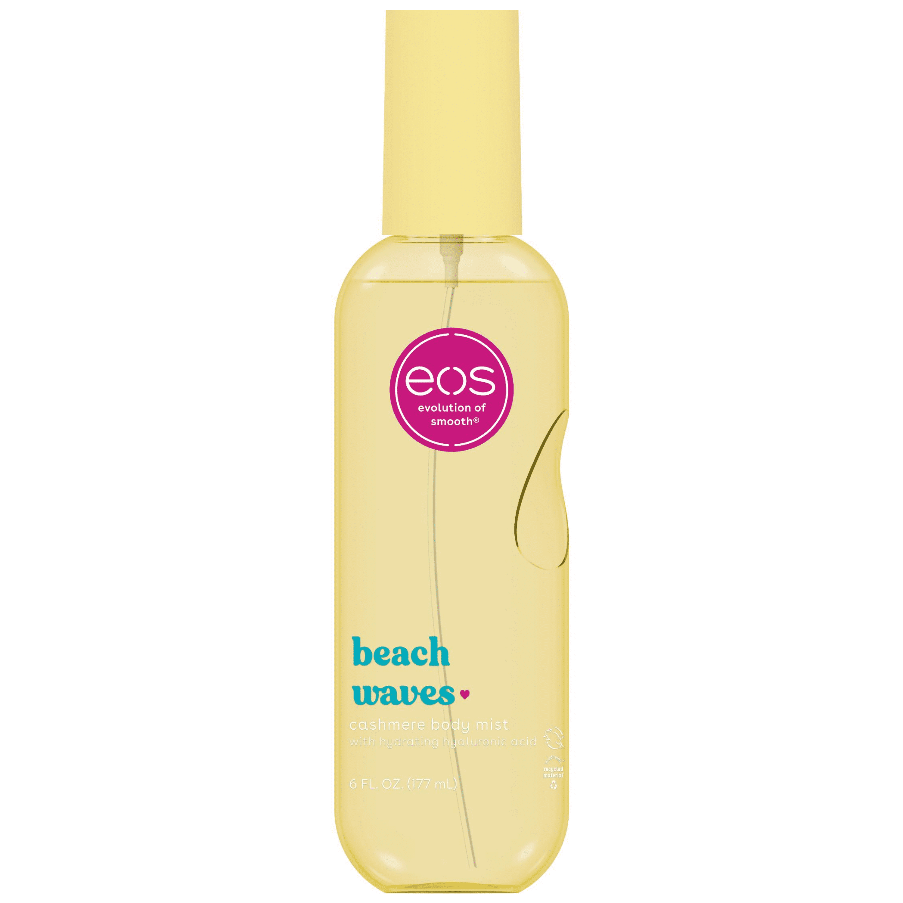 eos Women's Beach Waves Fine Fragrance Body Mist, Floral-Fruity, 6 fl oz
