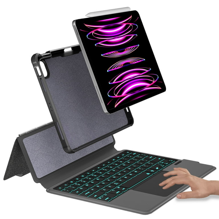 Keyboard Case For Ipad Pro 12.9 Inch 2022-6th / 2021-5th / 2020