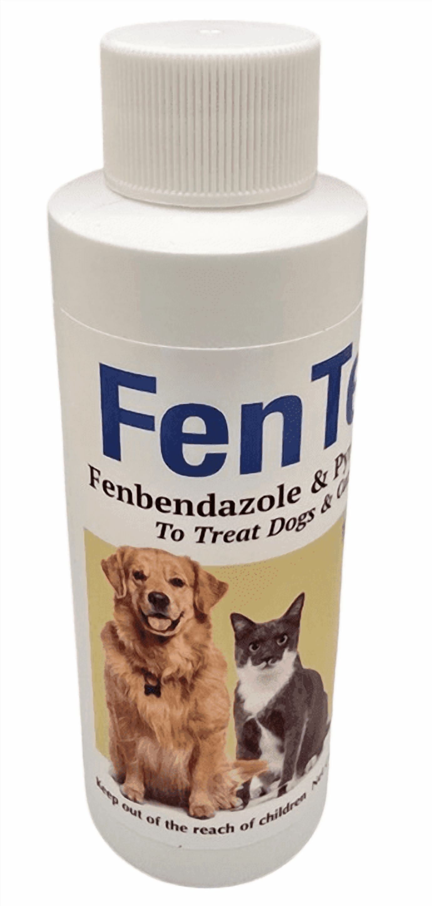 Equine Prime Fentel & Pyrantel Dewormer for Cats & Dogs - 4 Ounces (120mL)