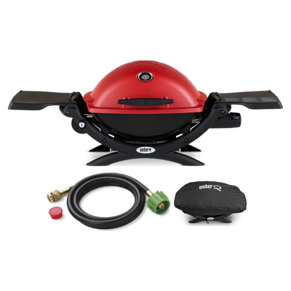 er Q1200 Liquid Propane Grill with Flame Control, Gas Connect