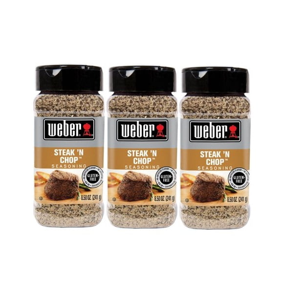 er Steak N Chop Seasoning 8.5 oz (Pack of 3)