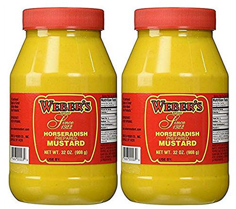 er's Horseradish Mustard (32oz, 2 Pack)