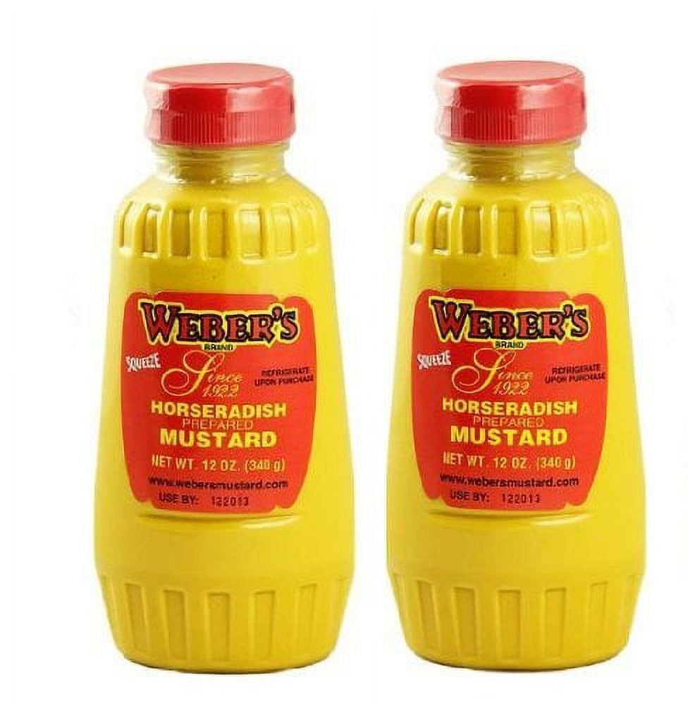 er`s Premium Horseradish Prepared Mustard Squeeze Bottle (2) 12 Oz. Containers