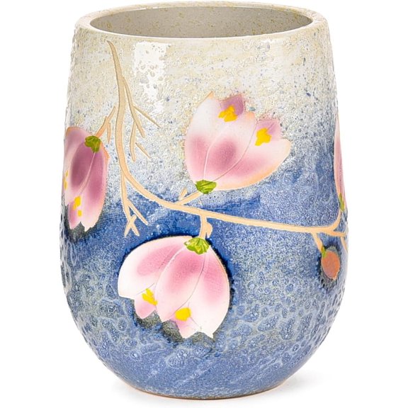 eramic Succulent Plant Pot with Drainage Hole, Hand Painted Flower Pots for Plants, Unique Texture Decorative Planter for Indoor and Outdoor, Pottery Vase for Home Office Decor