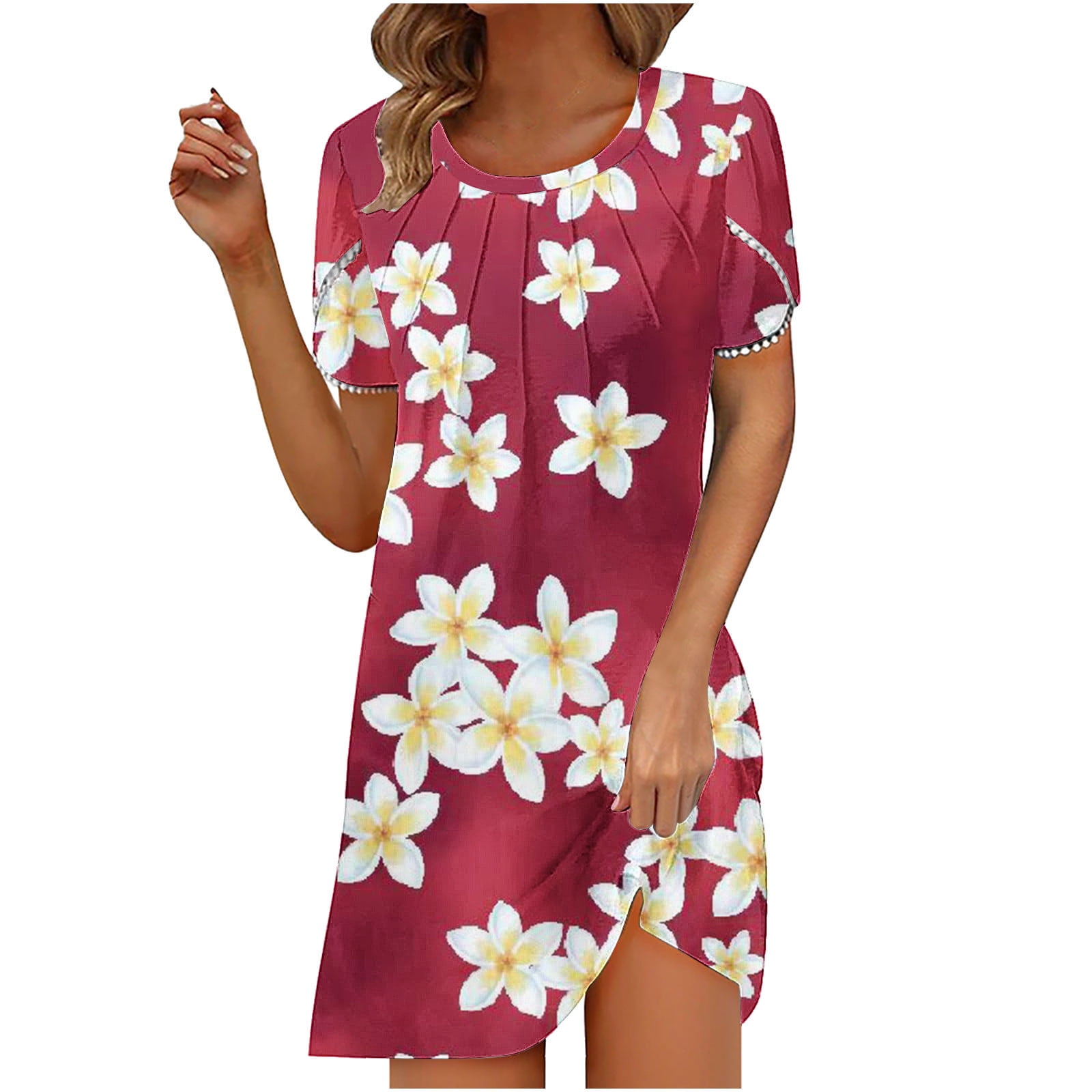 erdiore Best Summer Dresses 2024 Resort Dresses for Women Womens