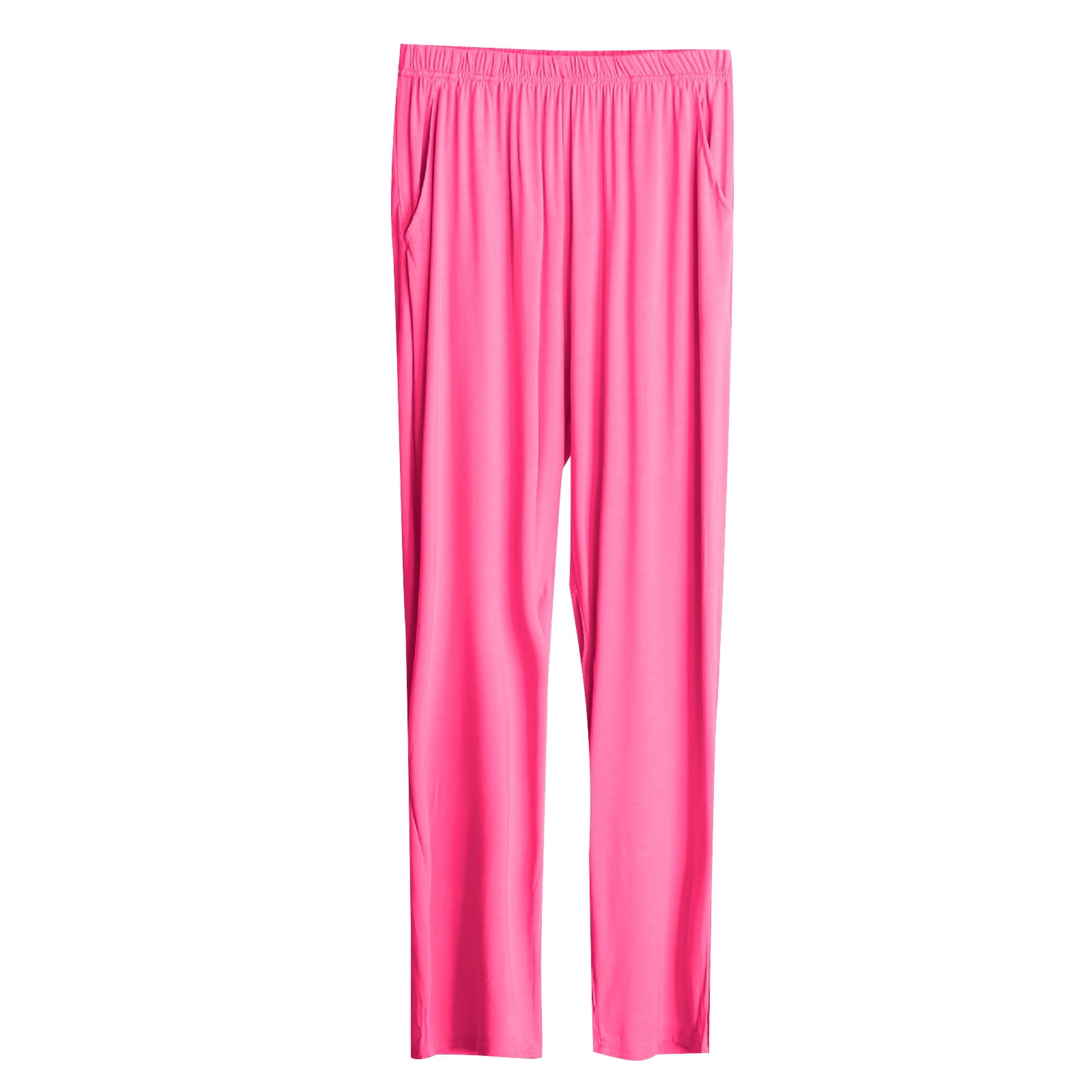 erdiore Women's Long Pajama Pants Low Rise High Waist Straigh Wide Leg ...