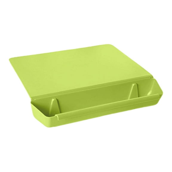 erfcxs 2-in-1 Kitchen Chopping Board with Integrated Food Storage Container for Efficient Meal Preparation and Countertop Organization