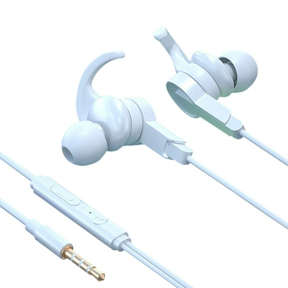 erfcxs 3.5mm High Quality Stereo InEar Microphone Wired Headphones For Phone PC Laptop Tablet