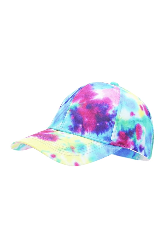 3D Printed Baseball Cap For Men And Women Tie Dye Adjustable Snapback Hat Summer Outdoor Sun Unisex