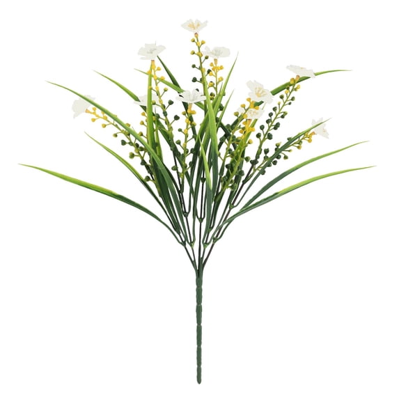 erfcxs 4pcs Flowers Outdoors Decoration Silk Flowers Spring Summer Garden Yard Porch Window Home Indoor Outdoor Mixed