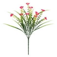 thumbnail image 1 of erfcxs 4pcs Flowers Outdoors Decoration Silk Flowers Spring Summer Garden Yard Porch Window Home Indoor Outdoor Mixed, 1 of 9