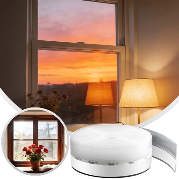 erfcxs 500cm Self Door Seal Strip Weather Stripping For Windows Windproof Soundproof Stopper