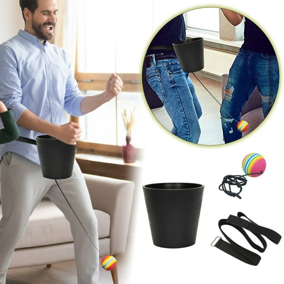 erfcxs Adult Swing Bucket Set Decompression Game for Stress and Party Entertainment