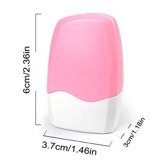 [erfcxs] Advanced Secure Efficient Confidential Data Privacy Random Code Photosensitive Applicator Roller Stamp for Address Shielding Craft Stationery Supplies Personal Identity