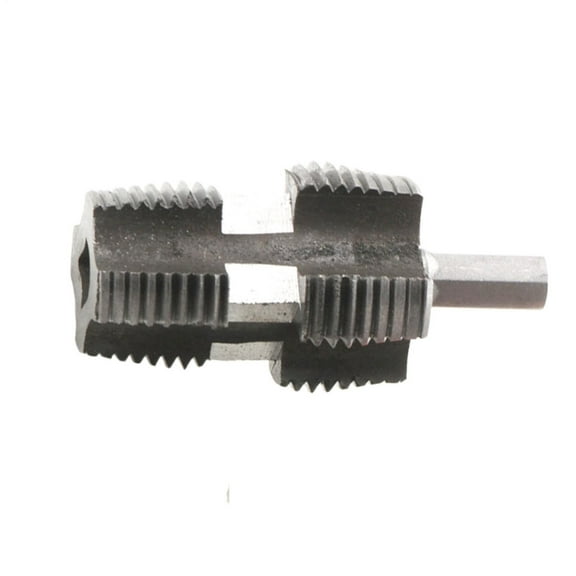 erfcxs Alloy Plumbing Thread Maker Tool Kit for Pipes with Multiple Die Sizes and Drill Compatibility