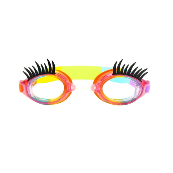 erfcxs High Definition Fog Swimming Goggles For Kids With Protective Eyelash Patch Comfortable Youth Swim Gear For Boys And Girls In Multiple Colors