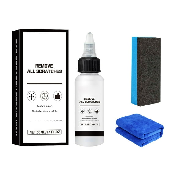 erfcxs Car Scratch Repairer Easily Paint Scratches Scratch Wax Wax Solves The Problem Of Oxidized Layer Makes Your Car Look New!(50ml)