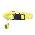 thumbnail image 1 of erfcxs Cat Collar With Print Design Breakaway Buckle & (Colorful Woven Nylon Pet Collar), 1 of 3