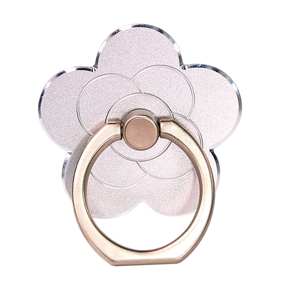 erfcxs Cell Phone Ring Holder Flower Shape Phone Ring Holder Metal Finger Grip Finger Kickstand 360° Rotation Universal Finger Ring Phone Grip Compatible With All Smartphone